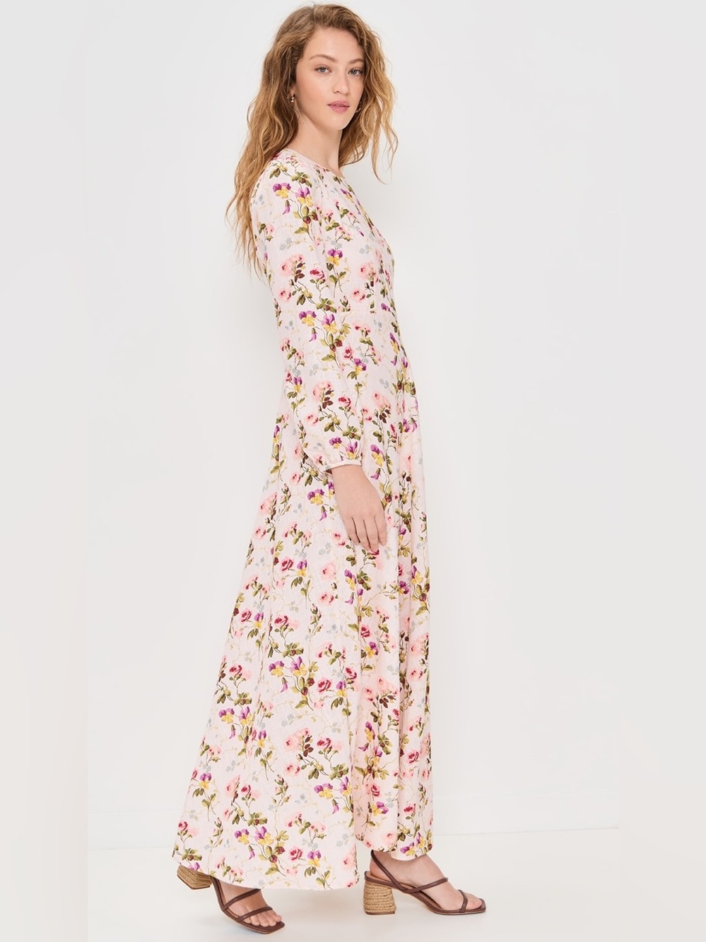 Hill House Nadia Floral Maxi Dress - size small - NWT - Picture 3 of 6
